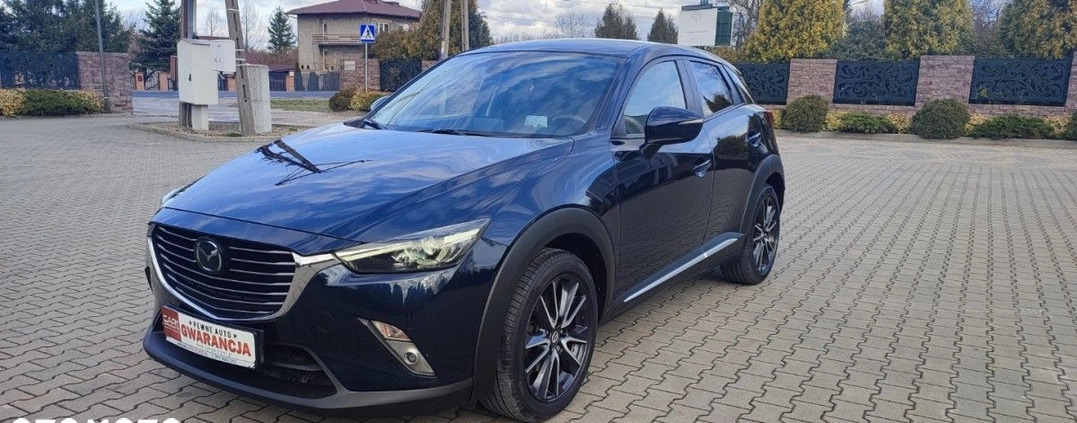 Mazda CX-3 cena 59900 przebieg: 204000, rok produkcji 2017 z Limanowa małe 742